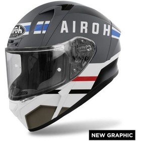 Resim Airoh Valor Craft Kapalı Motosiklet Kaskı Mat Gri 