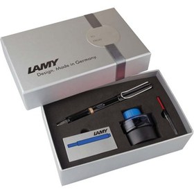 Resim Lamy Set Safari Dolma Kalem Seti M G.Kutu Siyah 