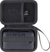 Resim Khanka Anker Power Bank ile uyumlu sert kapaklı taşıma çantası, 22,5 W, yüksek hızlı şarj edilebilir pil paketi, 20.000 mAh (sadece çanta) 