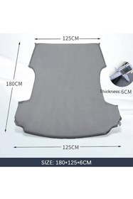 Resim RELAXUS Tesla Model Y Araç İçi Şişme Yatak Ve Yastık Seti Pompa Taşınabilir Arka Koltuk Uyku Seyahat ve Kamp 