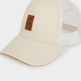 Resim DeFacto Erkek Etiket Baskılı Dokuma Beyzbol Basketbol Şapkası B7990AX25SMER151 