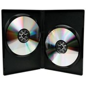 Resim abnturk Siyah Çiftli 3 Adet Dvd Kutusu 14mm 