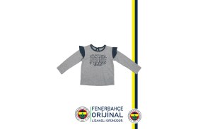 Resim Fenerbahçe Lisanslı Uzun Kol Lacivert Bebek Sweat 