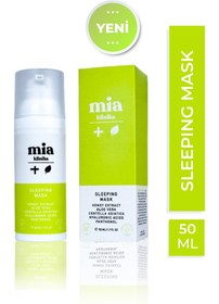 Resim Mia klinika panthenol bal ve cicalı hücre yenileyici leke kırışıklık karşıtı işıltı veren nemlendici yüz maskesi 50ml 