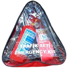 Resim CARSESUAR Araç trafik seti üçgen 