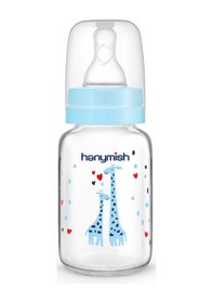 Resim Hanymish Cam Biberon 125 Ml 0-6 Ay - Mavi 