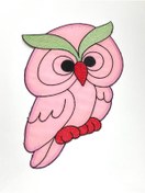 Resim karantuhafiye Bebek Battaniye Aplikesi / Bebek ve Çocuk Aplikesi / Büyük Boy / Baykuş 