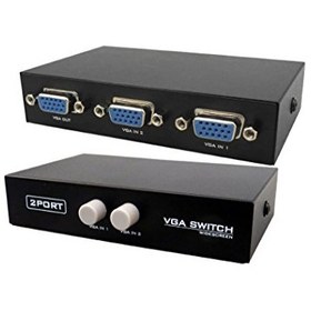 Resim 2 Port Vga Swıtch 2 Kasa 1 Monitör 250 Mhz 