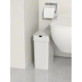 Resim 9litre Sensörlü Otomatik Çöp Kovası Ofis Mutfak Banyo Balkon Akıllı Çöp Kovası 