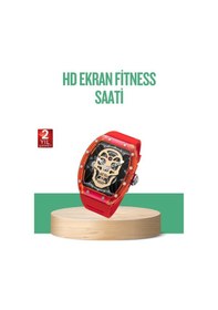 Resim Dokunmatik Akıllı Saat Spor Ve Günlük Kullanım 