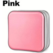 Resim Cloud011 Pembe 40 Gözlü Taşınabilir Cd Dvd Kılıfı Dayanıklı Disk Organizatörü 