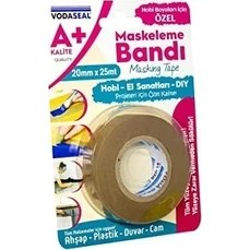 Resim TeknoKapsül Maskeleme Bandı 20MMX25MT-A -Plus 
