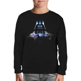 Resim Lord T-Shirt Star Wars - Darth Vader 3 Siyah Çocuk Sweatshirt 