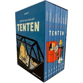Resim Tenten Serisi Seti - 8 Kitap Takım - Herge - Alfa Yayıncılık 