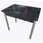 Resim Evimeaksesuar 60X90 Cm Yanlardan Açılır Smart Masa-Metal Ayaklı 