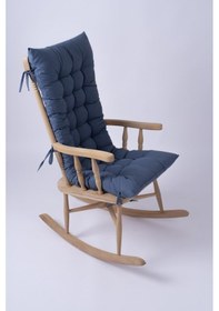 Resim Lüx Sallanan Sandalye Minderi Selen Bağcıklı 120x50cm Sadece Minder Petrol 