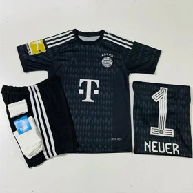Resim Manuel Neuer 2023-24 Sezonu Kaleci Çocuk Forması 4'lü Set 