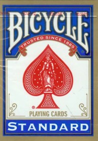 Resim Bicycle Rider Back International Standard - İskambil Kartları 
