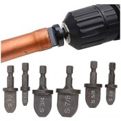 Resim Symbee 6 Parça Yüksek Dayanımlı Bakır Boru Genişletme Takımı, Klima Montajı İçin Çok Fonksiyonlu Tornavida Uçlu Set 