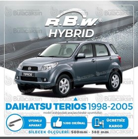 Resim RBW Hybrid Daihatsu Terios 1998 - 2005 Ön Silecek Takımı 