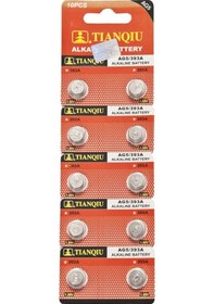 Resim Saat Pili Alkaline 10 Lu Paket Ag05-Lr754-Lr48-L754-193 1.5V 