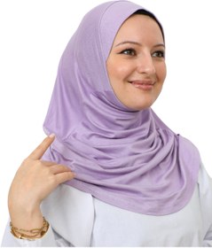 Resim Modish Group Hazır Giyim Türban Yumuşak Başörtü Şal - Lila 