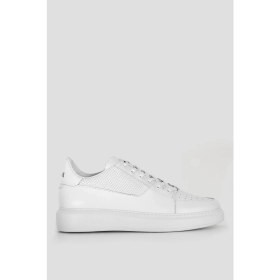 Resim Lufian Perfetto Erkek Deri Sneaker Ayakkabı Siyah 