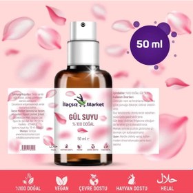 Resim sız Market Doğal Hidrosol Gül Yağlı Gül Suyu 50 ML 