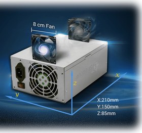 Resim FSP CANNON, FSP1600-55YD, 1600W, GAMING, ATX, Power Supply (PSU) 