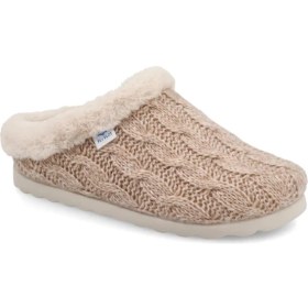 Resim Kadın Terlik/ Panduf ( Ev ) B3 W64 Uz Fly Flot Cloth Woman Slıpper 6009-BEIGE 