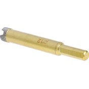 Resim Tabaş Elmas Delikli Karo Seramik Cam Slate Porselen Mermer 12MMALTIN Sarısı(Gold) 5 Adet 