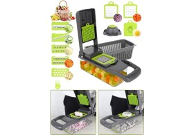 Resim Berdina Home Eko Çok Fonksiyonlu Rendeleme Chopper 7 Bıçaklı Hazneli Sebze Doğrayıcı 