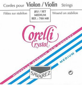 Resim Savarez 630107 Corelli Crystal A ( La) Tek Dal Keman Teli | Parlak ve Net Tını, El Cilası İşçiliği, Hassas Akort Kararlılığı 