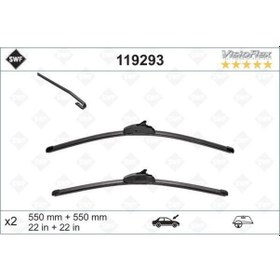 Resim Valeo 119293 - Silecek 55 55 2 Flatblade-muz Tipi Landrover Dısc 