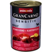 Resim Animonda 82409 Gran Carno Sığır Etli ve Patatesli Köpek Konservesi 400 Gr 
