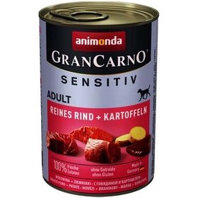 Resim Animonda 82409 Gran Carno Sığır Etli ve Patatesli Köpek Konservesi 400 Gr 
