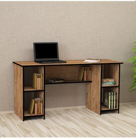 Resim Kalenderdekor1 Kalender Dekor Avel-Twins 145 Cm Çalışma Masası Avt04 Meşe 