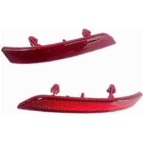 Resim 1 Çift Araba Arka Tampon Sis Lambası Park Uyarı Reflektörü Arka Lambaları Fren Lambası Peugeot 508 2011-2014 Fg2025031702653 İçin. 