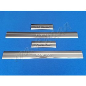 Resim Nissan Qashqai Krom Kapı Eşiği 2014-2021 4 Parça Paslanmaz Çelik 