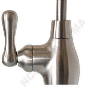 Resim Vazo Tipi Fırçalanmış Nikel Su Arıtma Musluğu 