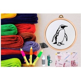 Resim Punch Seti Nakış Seti Kasnaklı Kendin Yap Seti Seri 113 