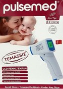 Resim Pulsemed Temassız Kızılötesi Alından Ateş Ölçer Cihazı Aleti Bsx906 