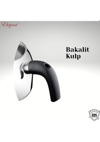 Resim Mirage Mini Boy Bakalit Kulplu Çaydanlık Takımı - Siyah Siyah 