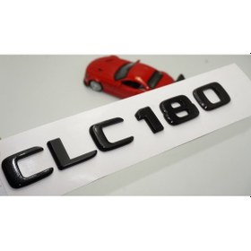 Resim CLC 180 Bagaj Parlak Siyah ABS 3M 3D Yazı Logo 