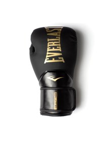 Resim Everlast Elite 2 Siyah/Gold Boks Eldiveni - Siyah / 16OZ 