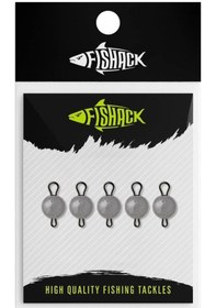 Resim Mafsallı Kurşun - Hareketli İğne Kurşunu - Fishack - 5 Gram - 5'li Paket 21154099 