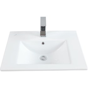 Resim Su060 Su Dolap Uyumlu Lavabo 45x60 Cm Beyaz 