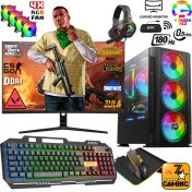 Resim Zeiron DRX32 Ryzen 5 3600 16GB 256GB Ssd+1tb HDD GTX1650 27" 165Hz Oyuncu Masaüstü Bilgisayar 