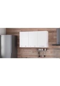 Resim Minar 130 Cm Mutfak Dolabı Beyaz 130-B1-Üst Modül Beyaz 