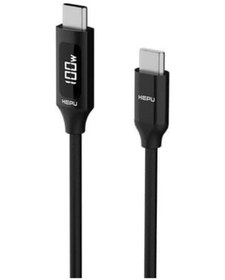 Resim Cl200 100w 5a Pd Şarj Kablosu 200 Cm Güç Göstergeli Şarj Data Kablosu 480mps Type-c Type-c Pd 3.0 Pps Sku: Smg8690010633620 